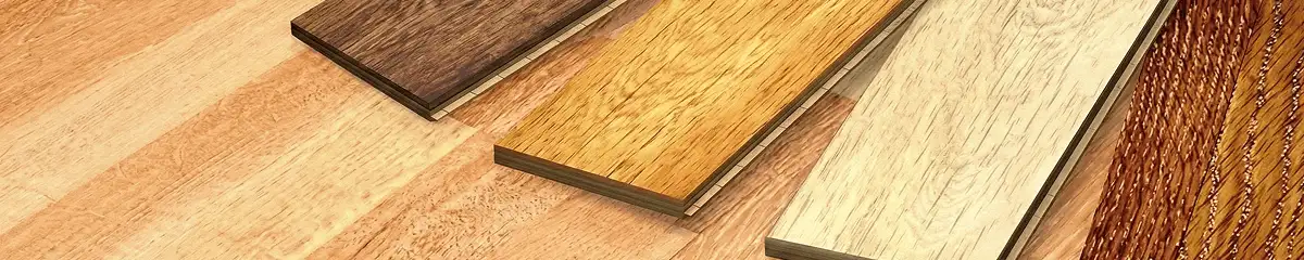 Cork floor boards close-up in Ogden, UT