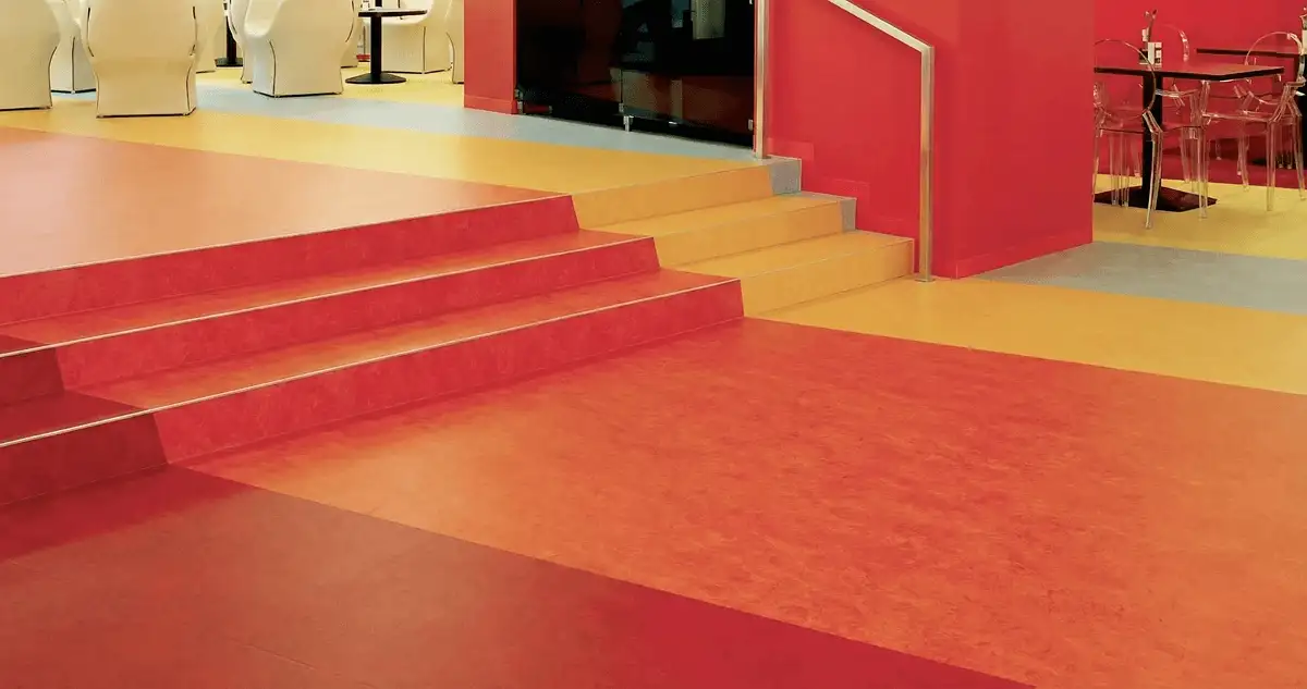 Snack bar with beautiful professionally installed linoleum flooring in Ogden, UT